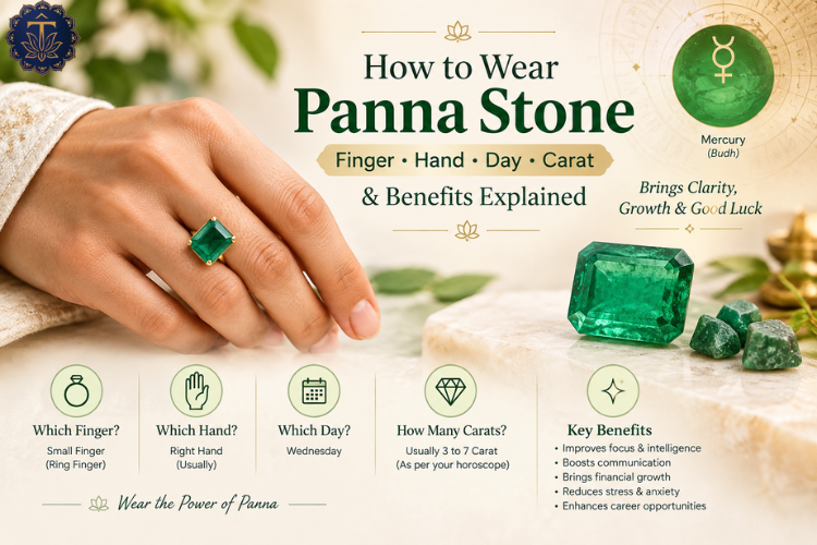 Panna Stone (Emerald) Benefits, Which Finger to Wear & Rules: A Complete Vedic Astrology Guide