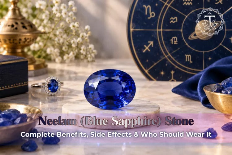 Neelam (Blue Sapphire) Stone: Complete Benefits, Side Effects & Who Should Wear It
