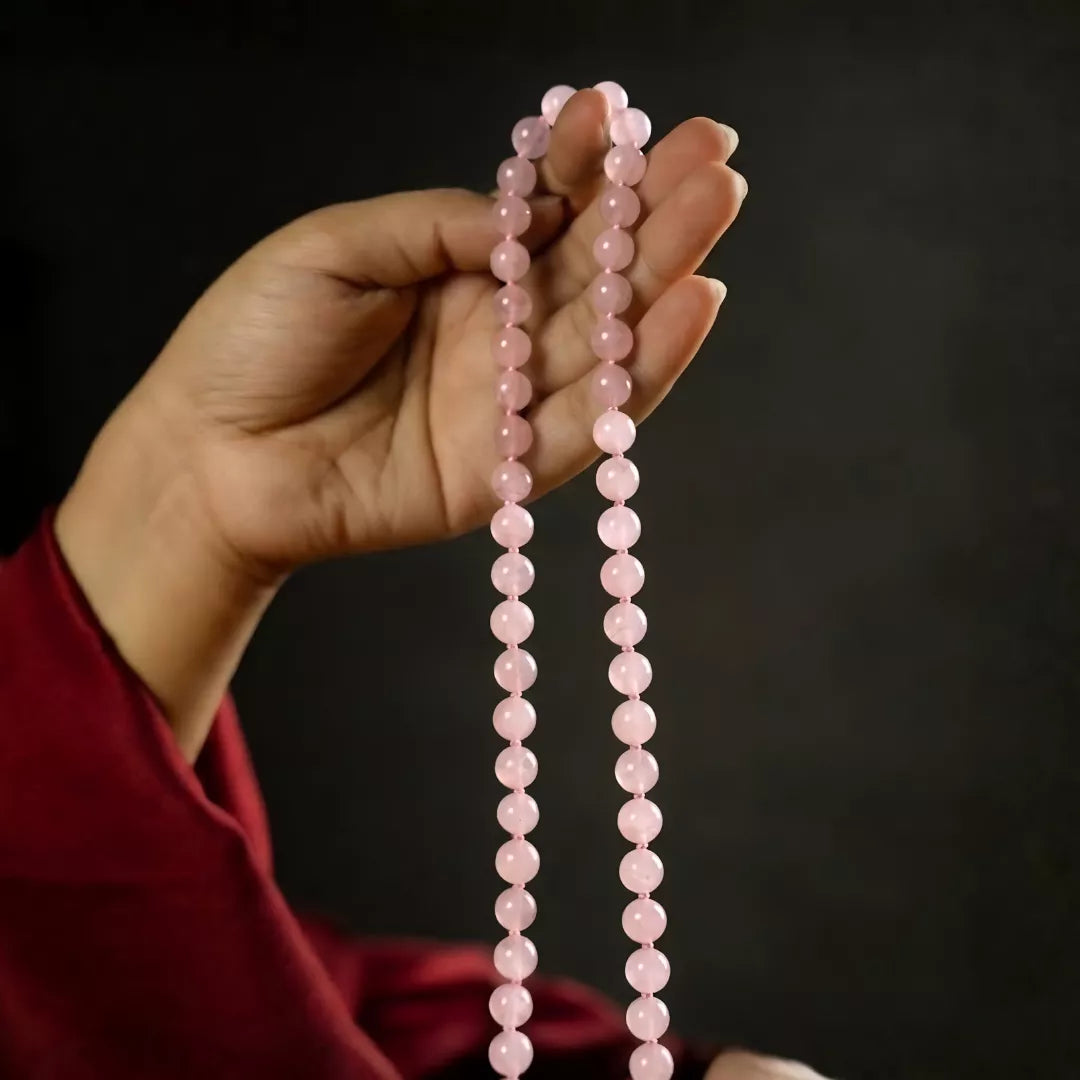 Rose Quartz Mala