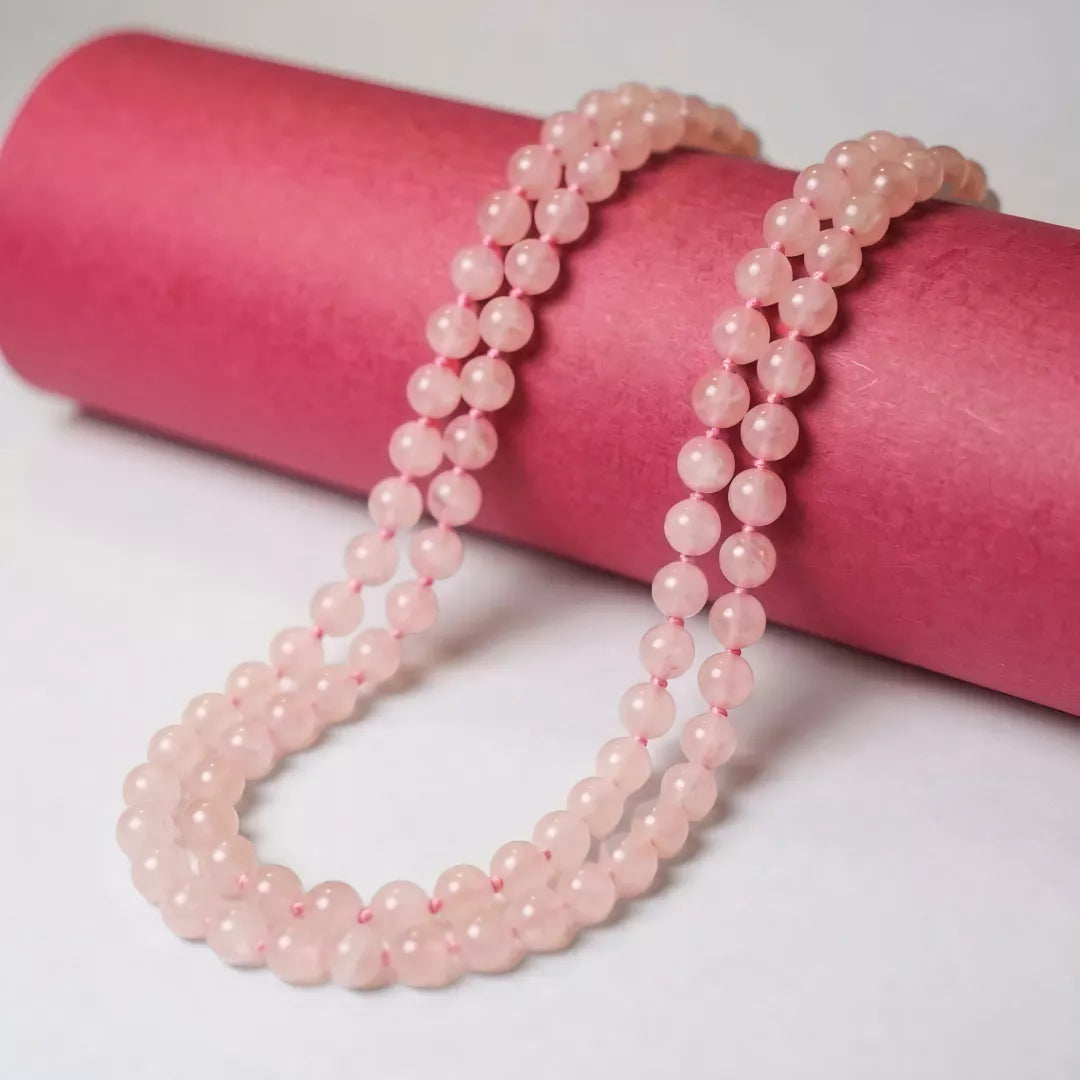 Rose Quartz Mala