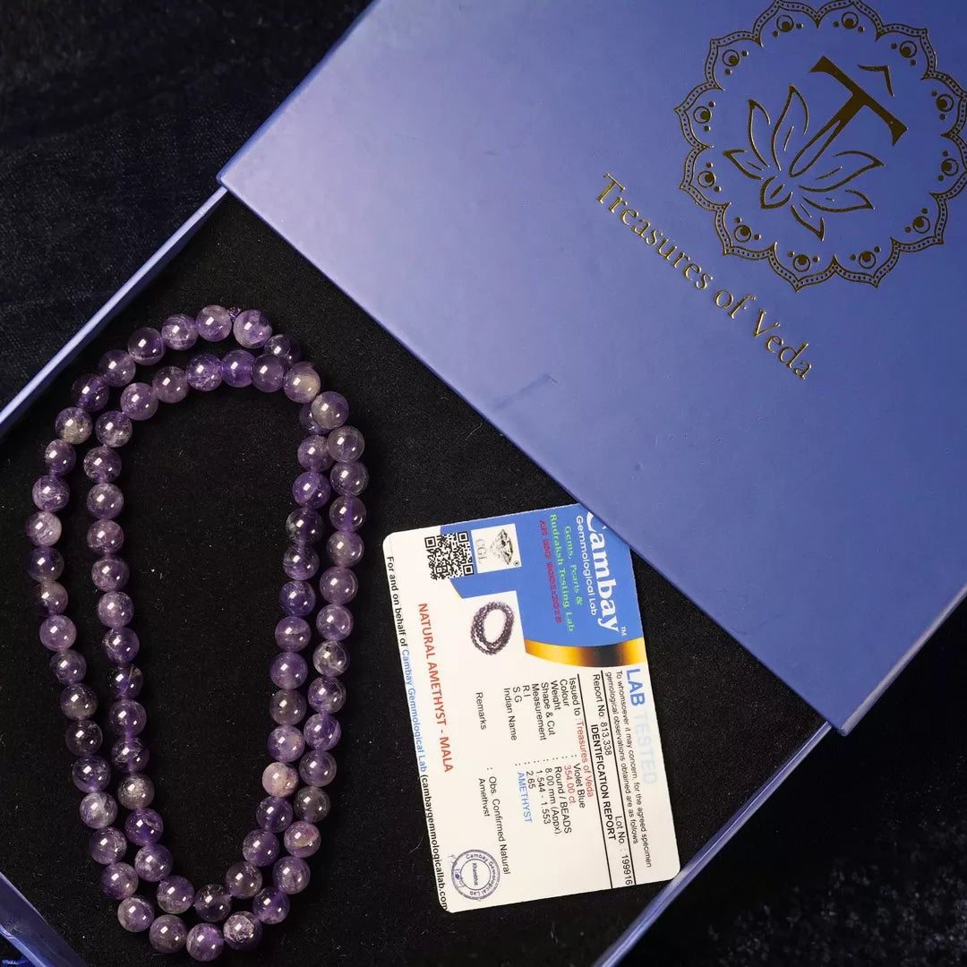 Amethyst Mala