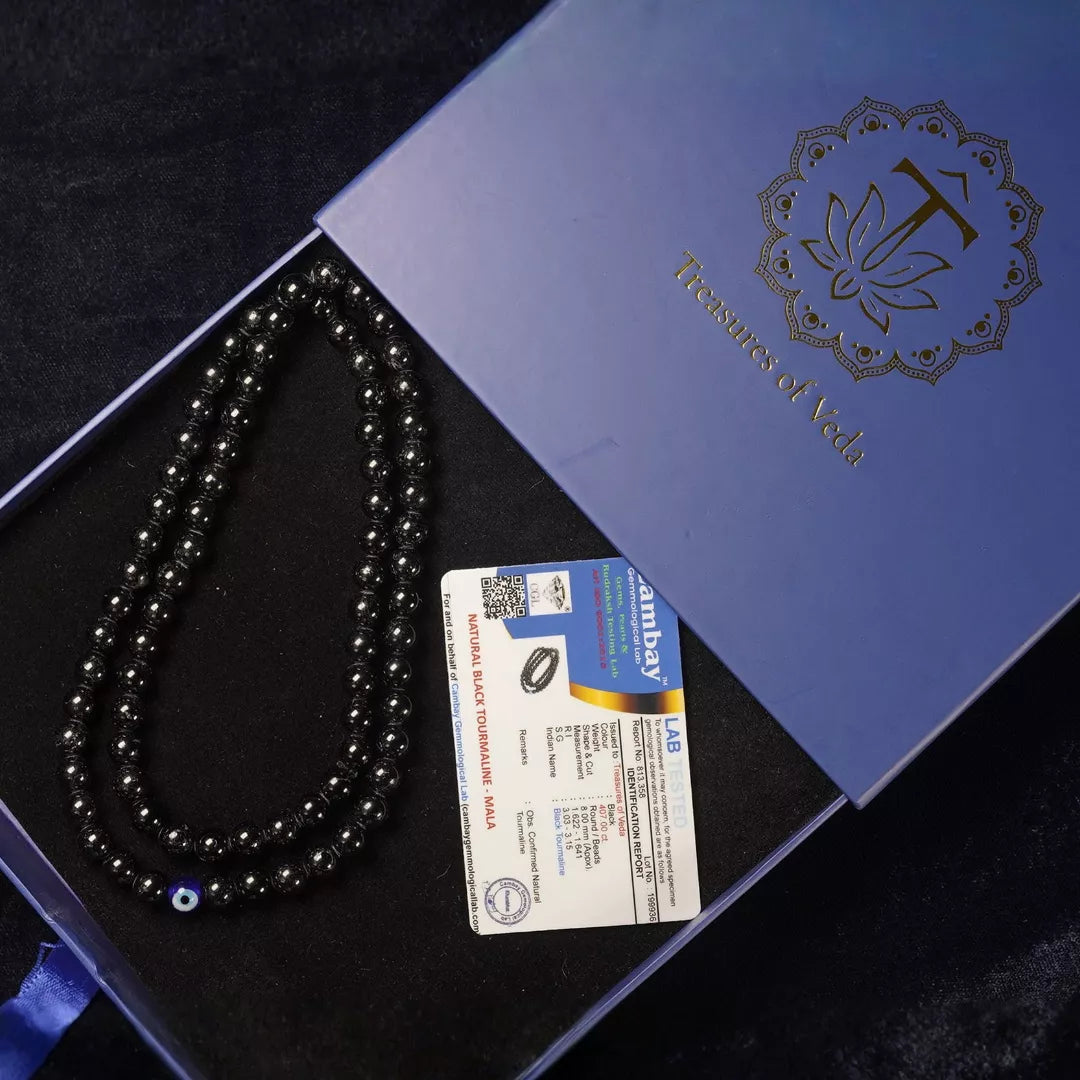 Black Tourmaline Mala