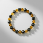 Citrine & Pyrite Bracelet