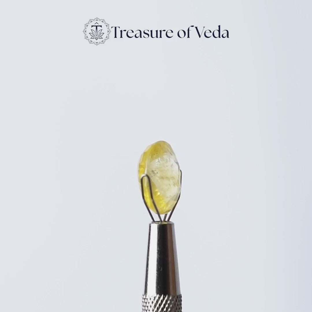 Yellow Sapphire - 8.55 Carats