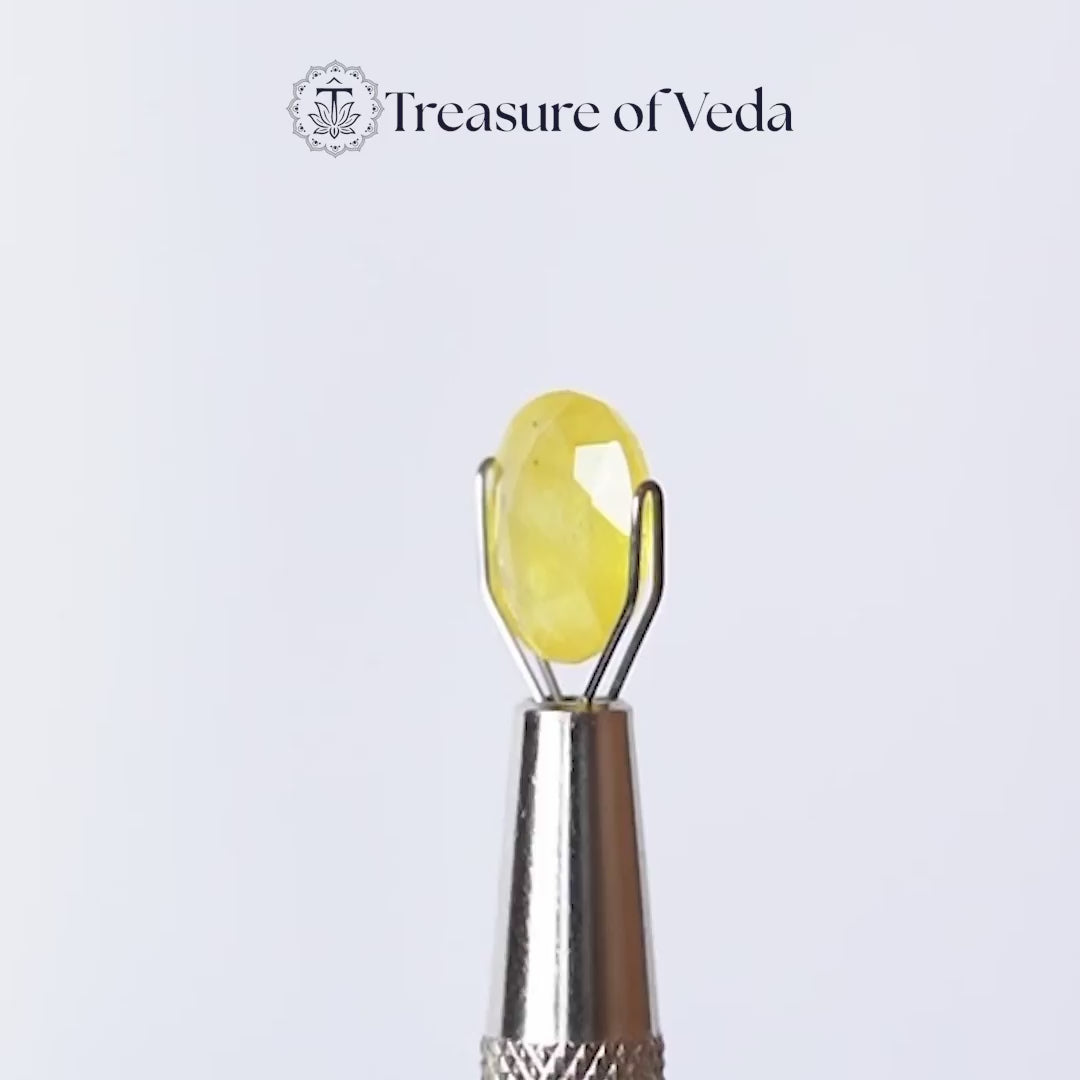 Yellow Sapphire - 3.45 Carats