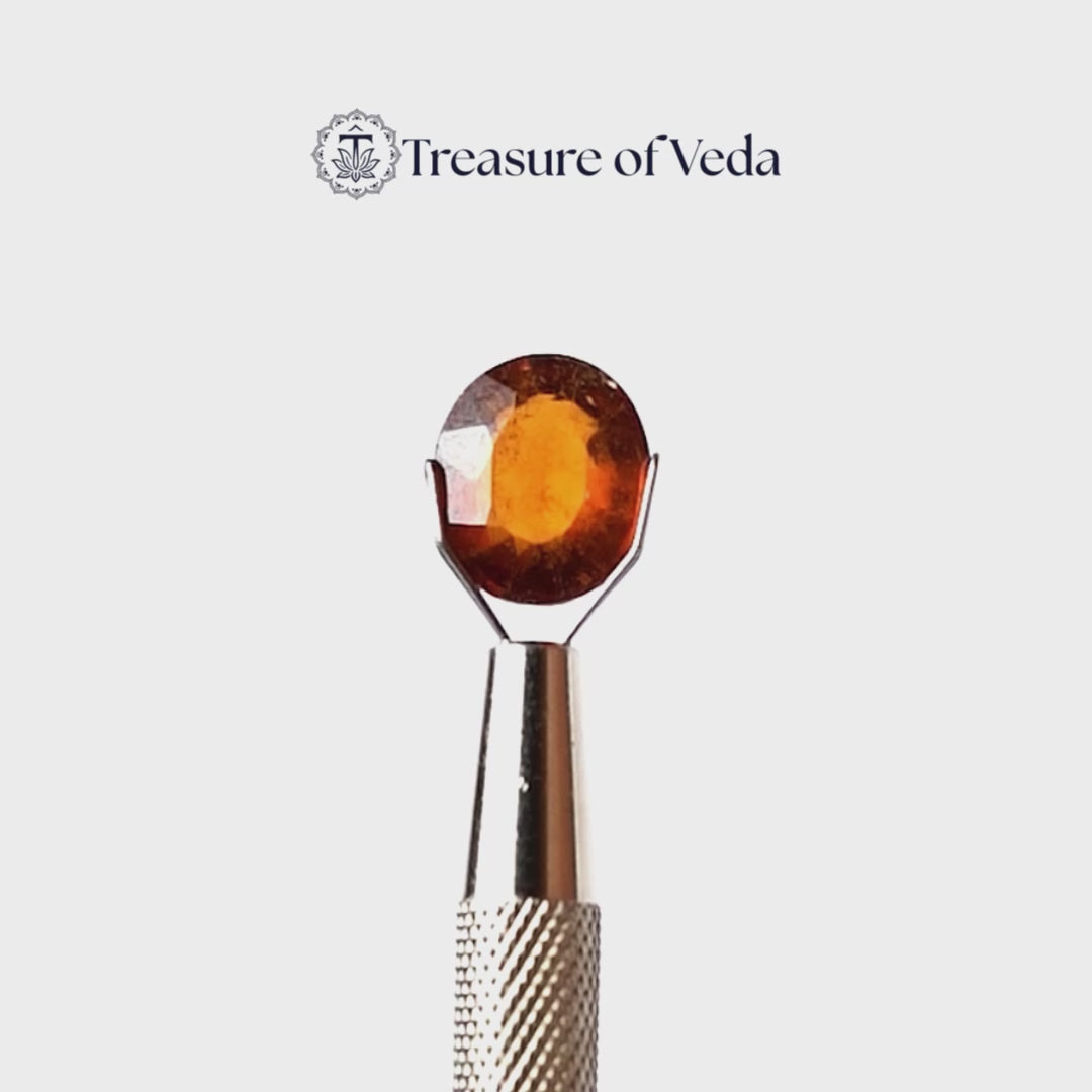 Hessonite  - 6.85 Carats