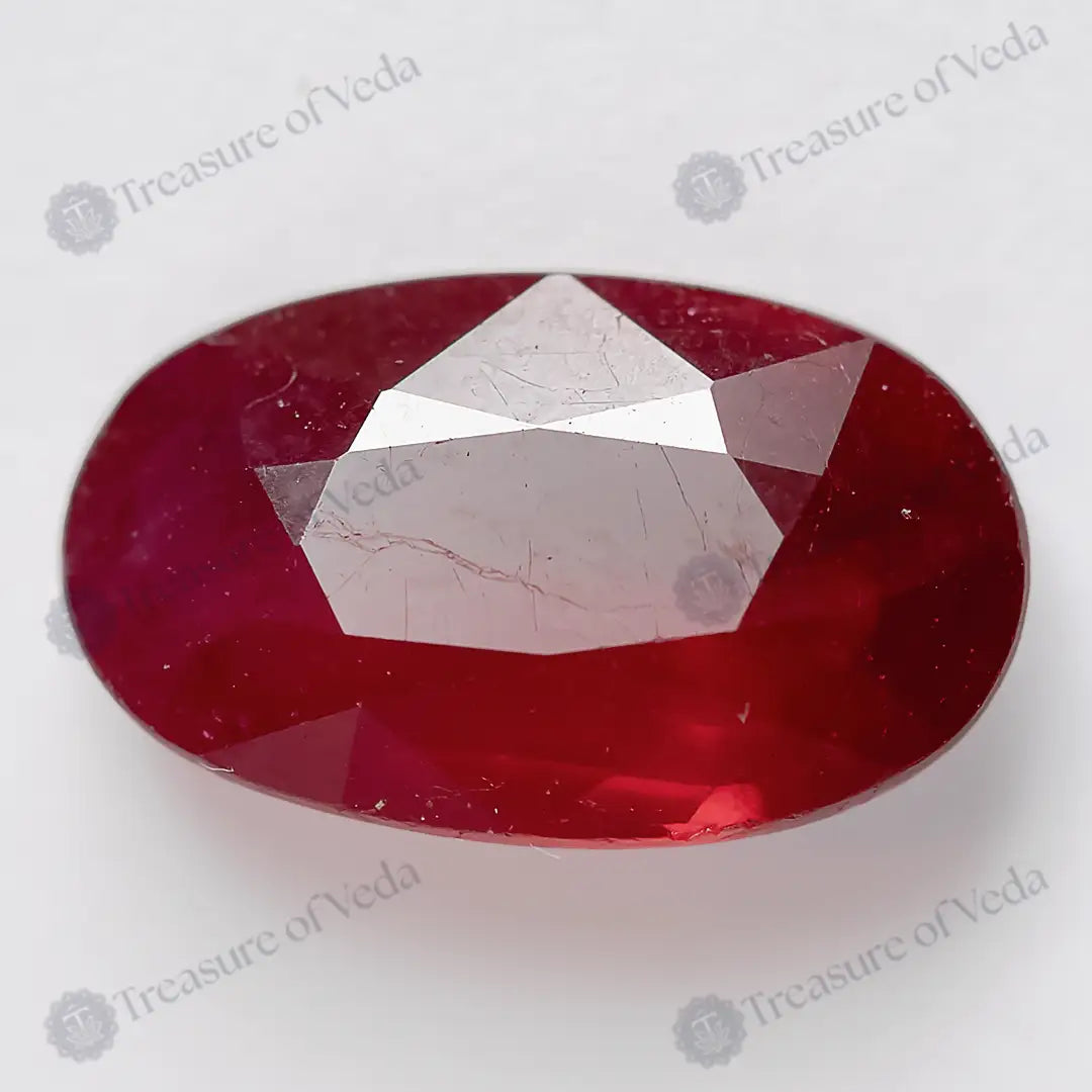 Blood Red Ruby - 3.3 Carats