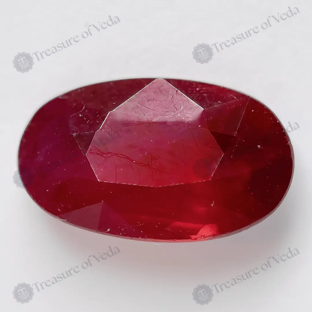 Blood Red Ruby - 3.3 Carats