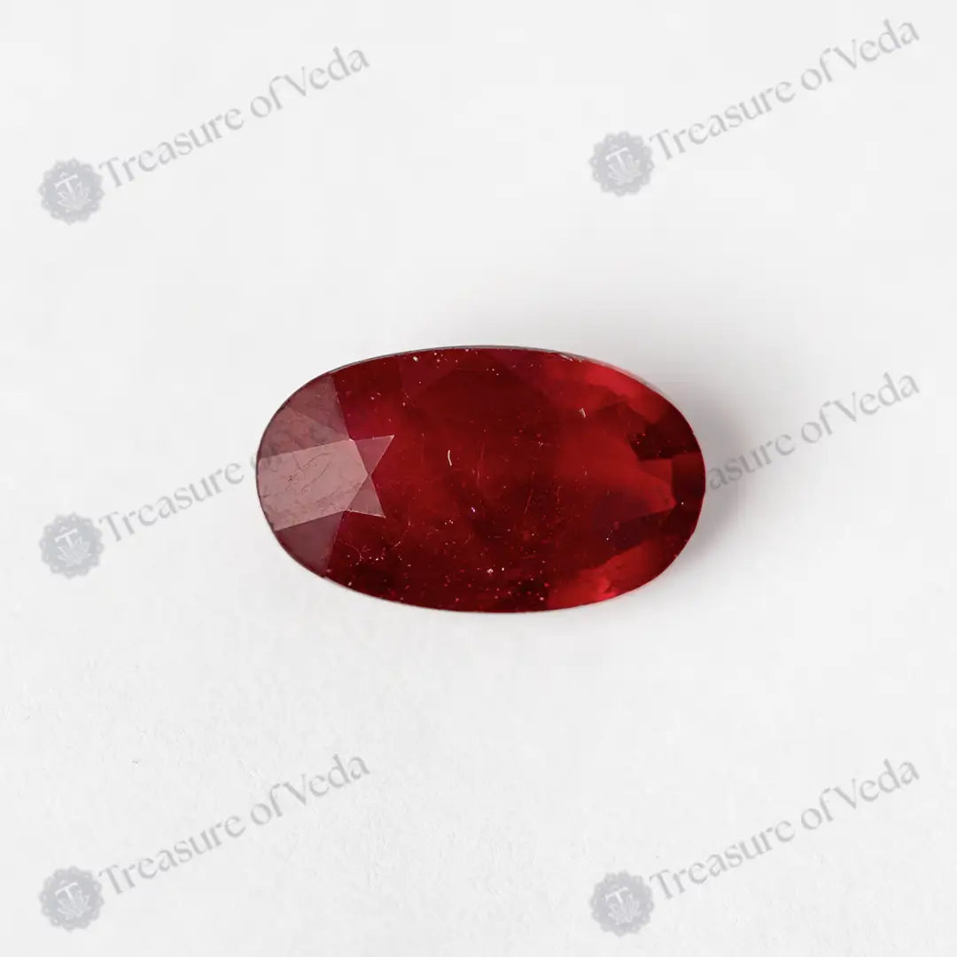 Blood Red Ruby - 3.3 Carats